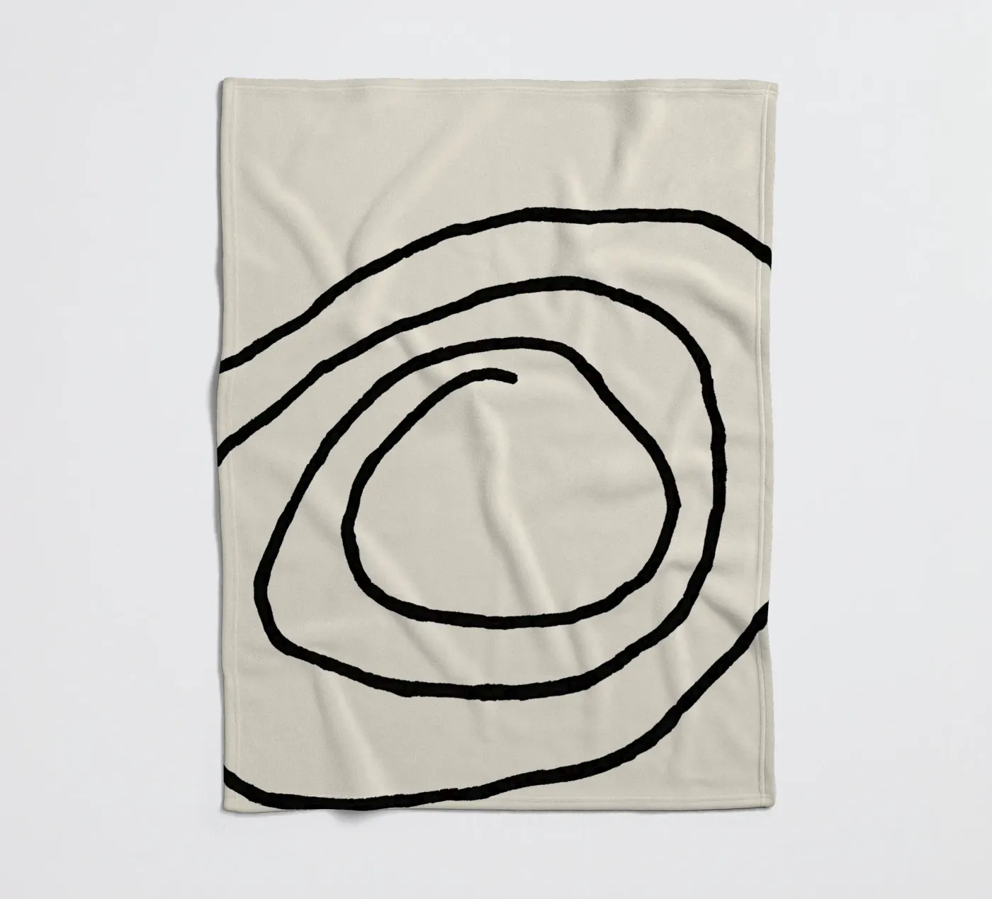 Echo Lines No 01 fleecedeken van treechild