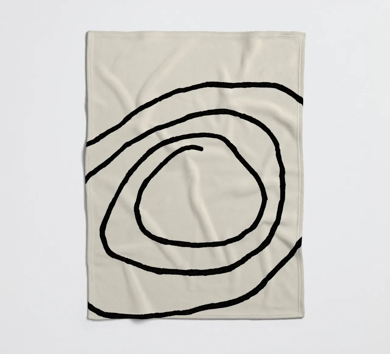 Echo Lines No 01 coperta in pile da treechild