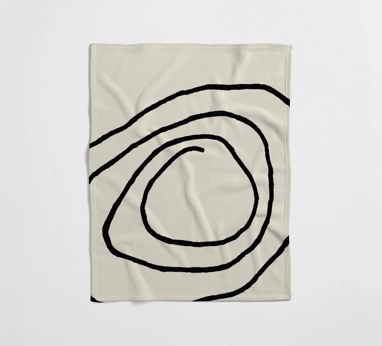 Echo Lines No 01 Fleecedecke von treechild