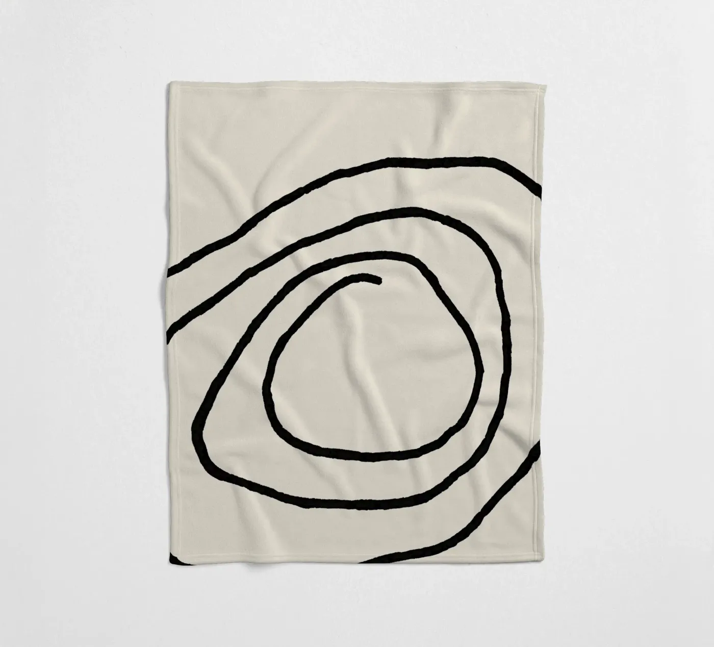 Echo Lines No 01 Fleecedecke von treechild