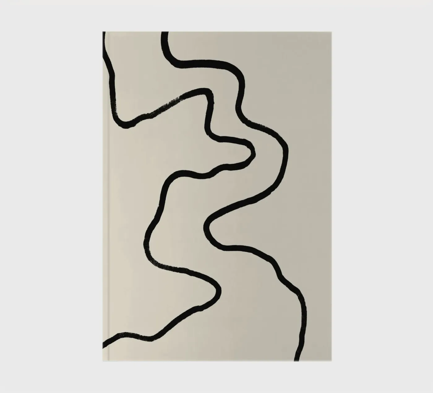 Echo Lines No 02 notebook by treechild