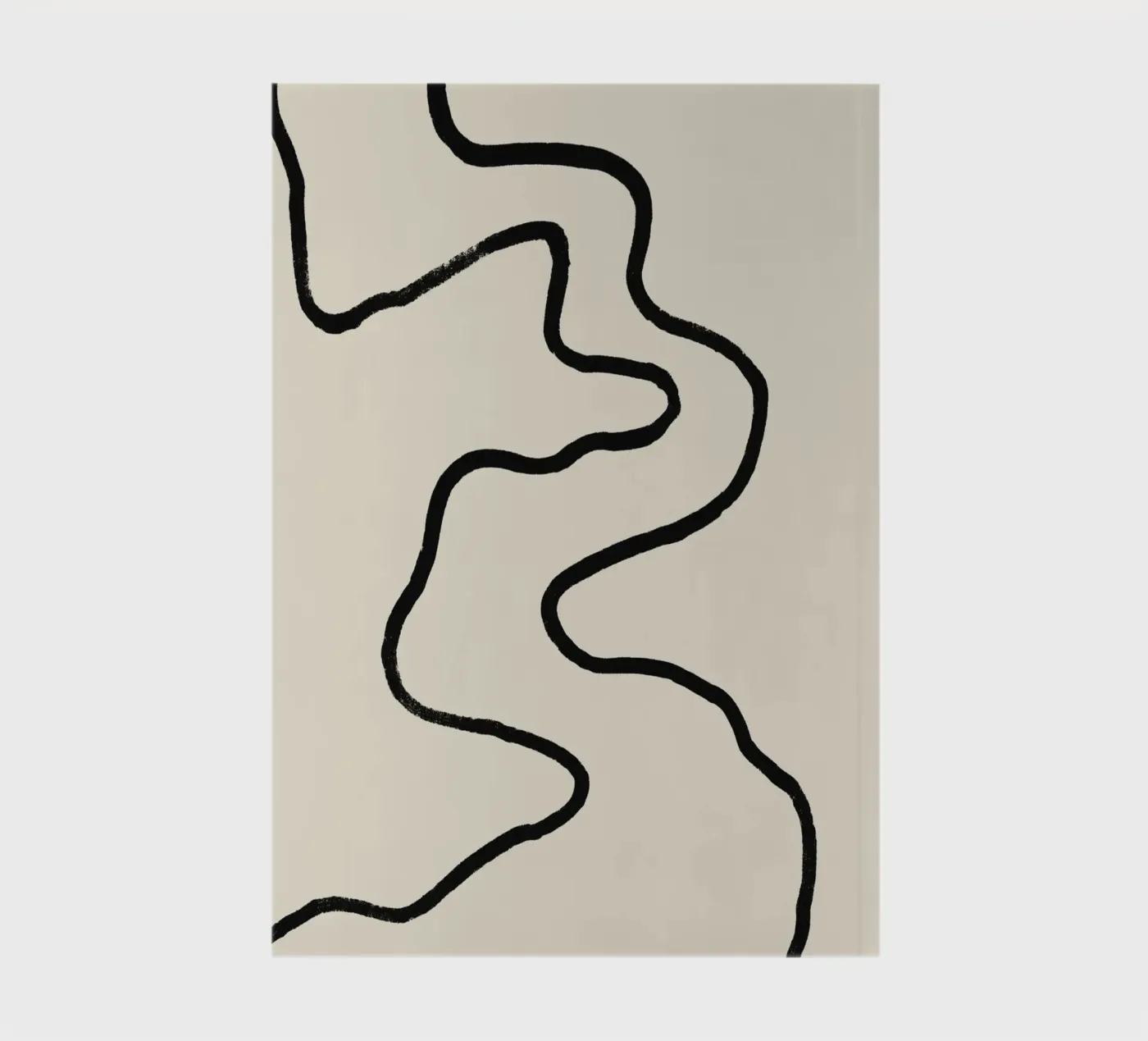 Echo Lines No 02 notebook by treechild