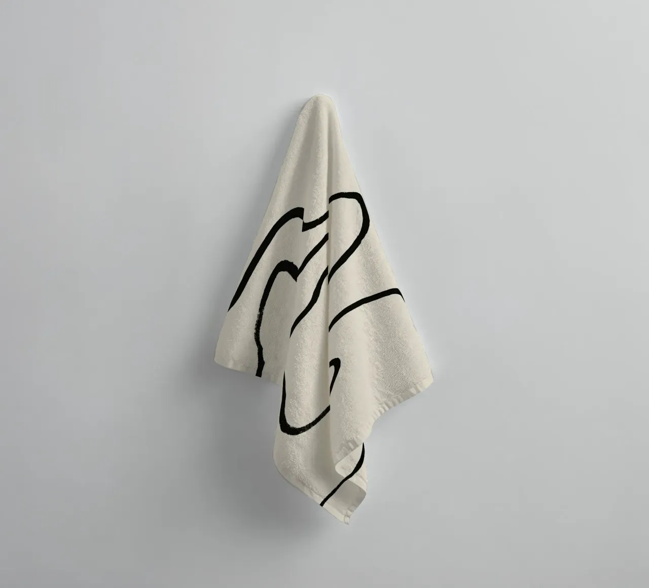 Echo Lines No 02 serviette de bain de treechild