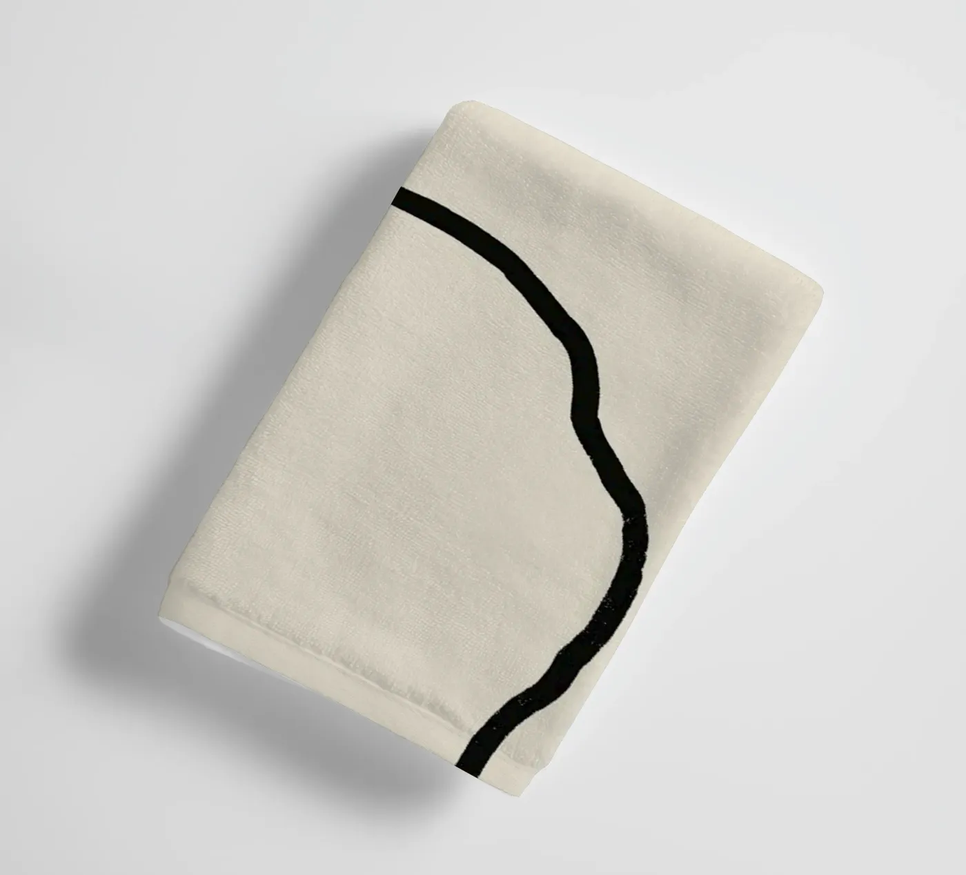 Echo Lines No 02 towel by treechild