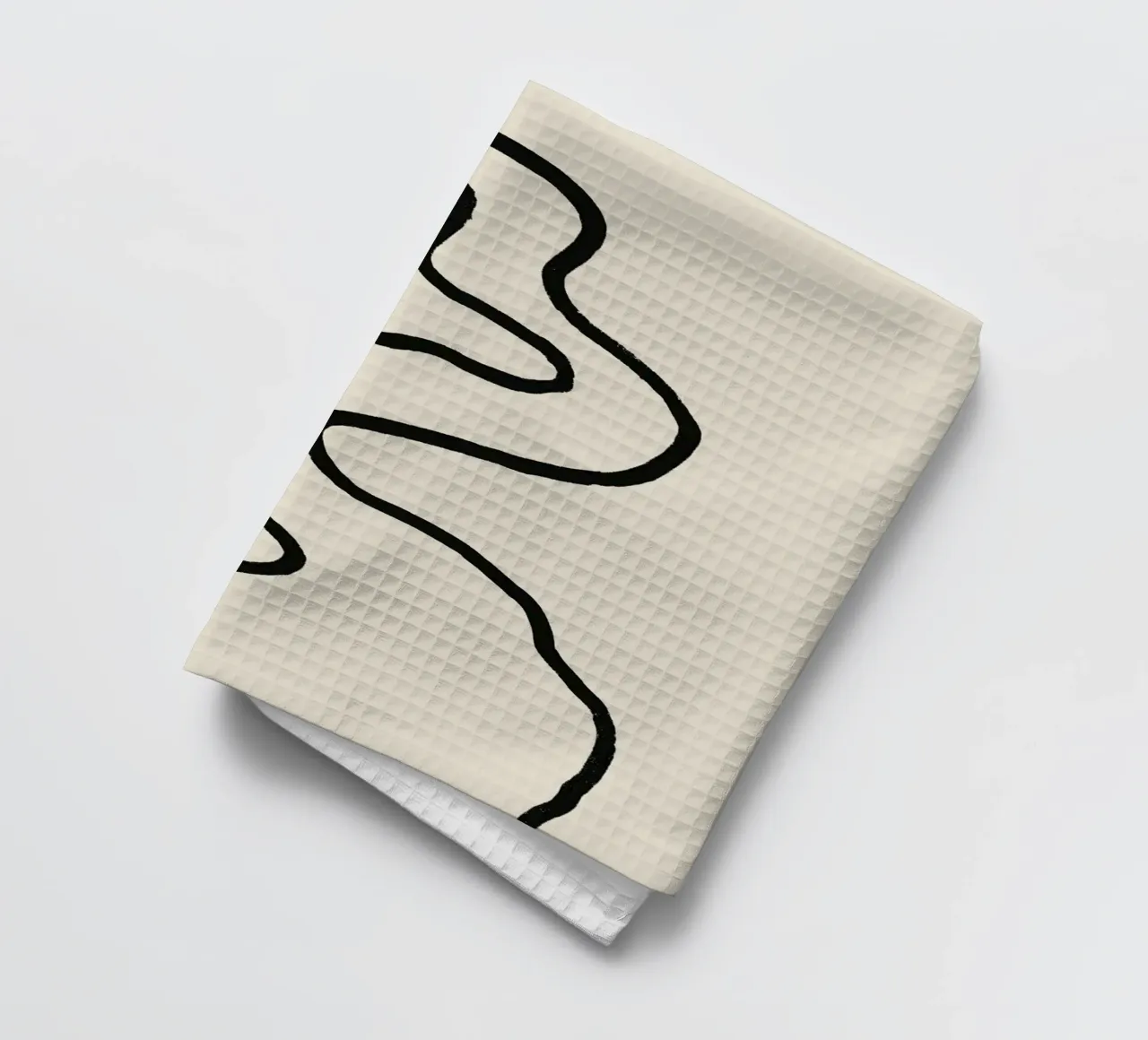 Echo Lines No 02 canovaccio da cucina da treechild