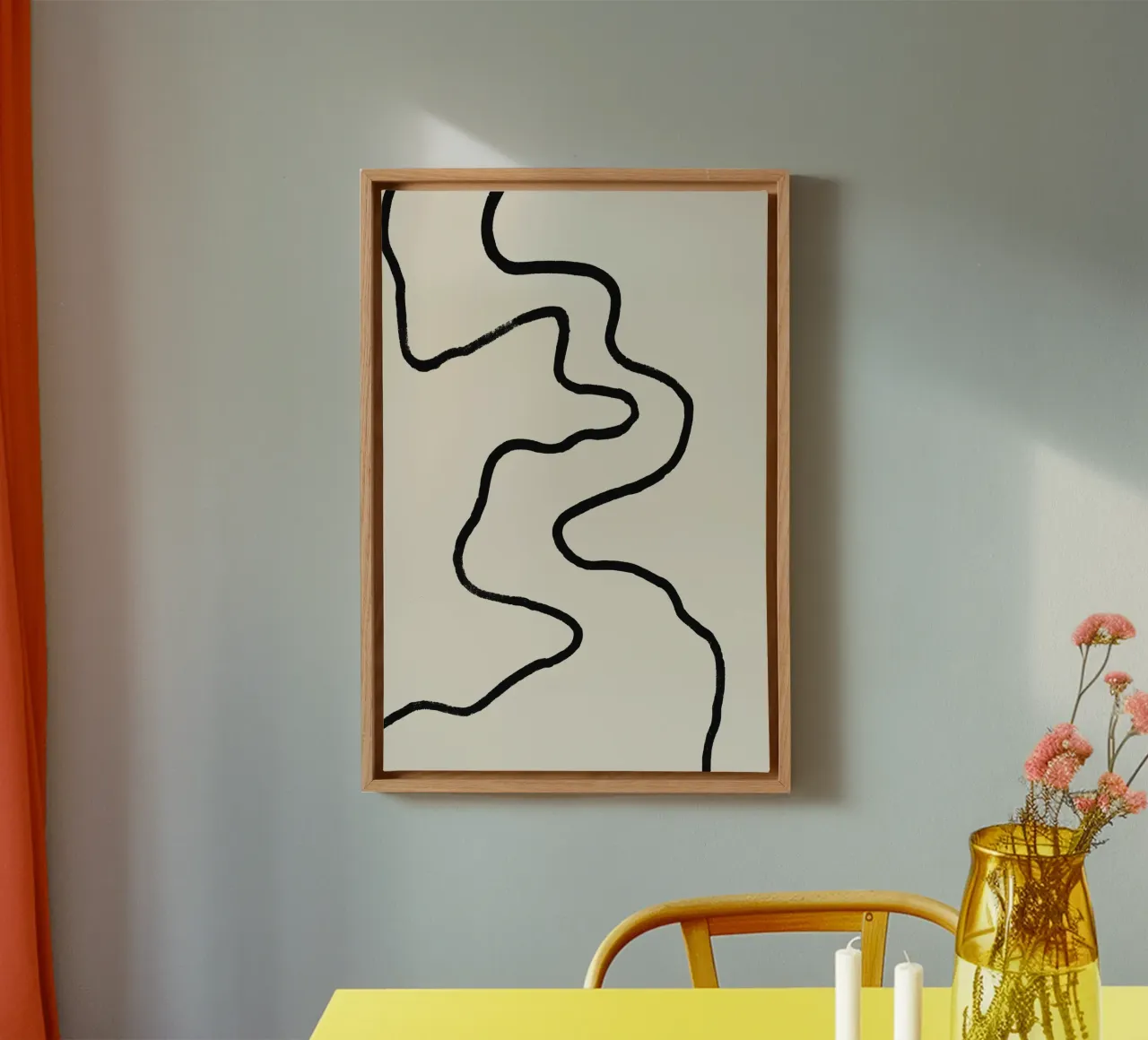 Echo Lines No 02 canvas van treechild