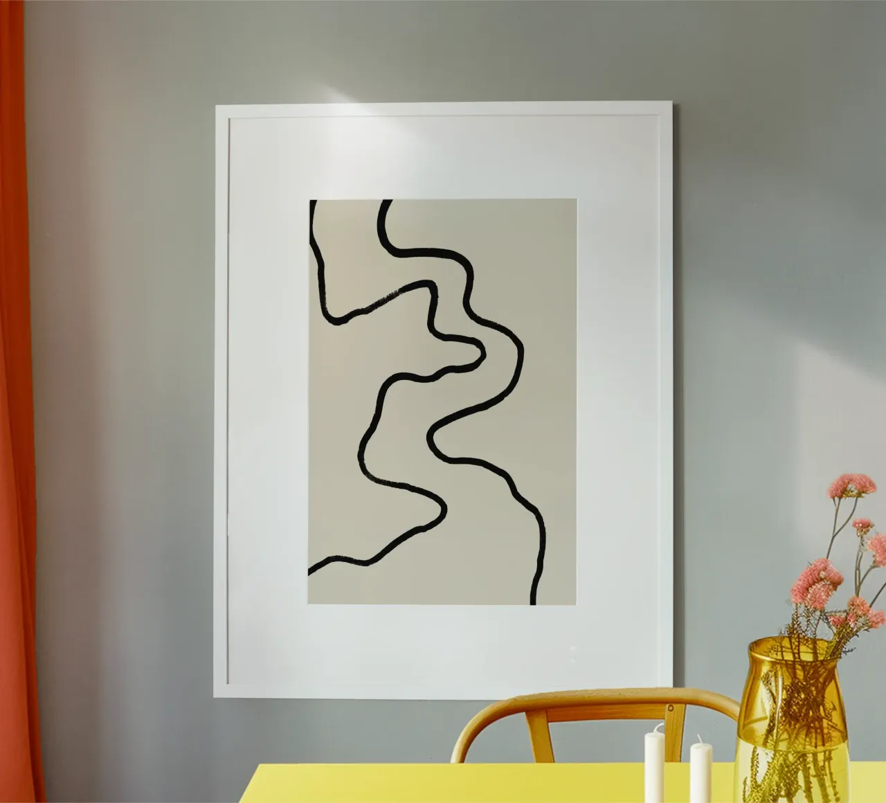 Echo Lines No 02 Hahnemühle von treechild
