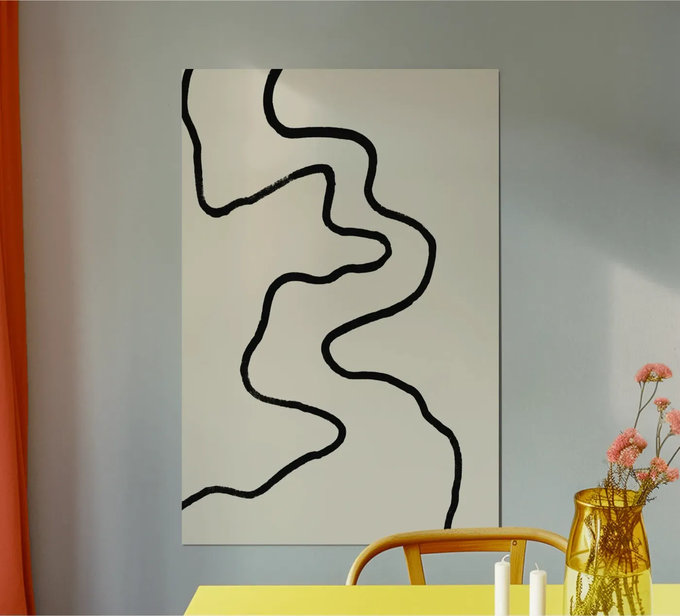 Echo Lines No 02 poster da treechild