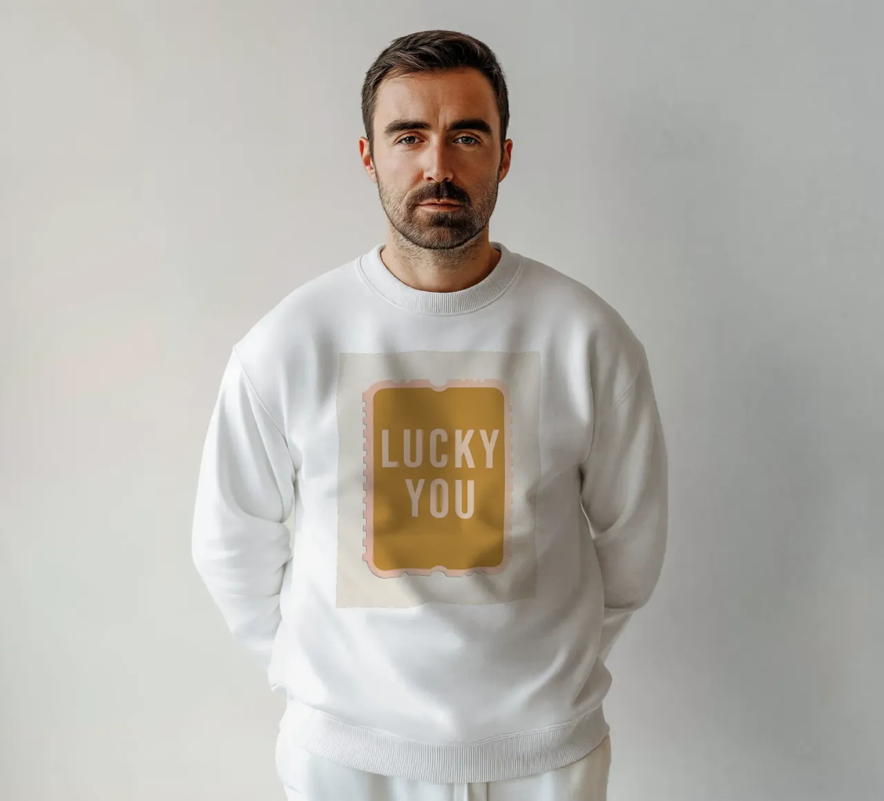 Biglietto d'oro - Lucky You felpa da DaarbyN