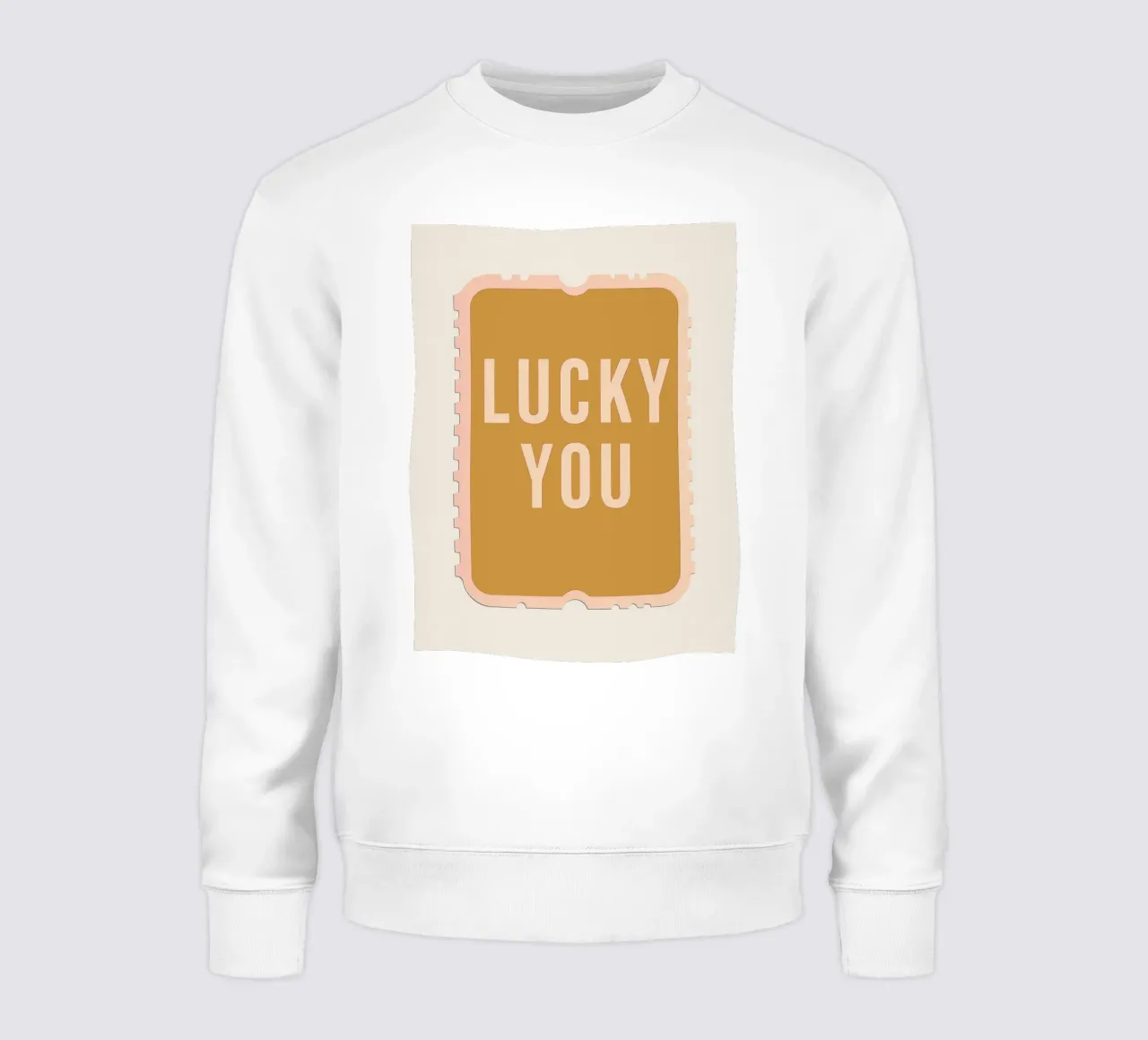 Biglietto d'oro - Lucky You felpa da DaarbyN