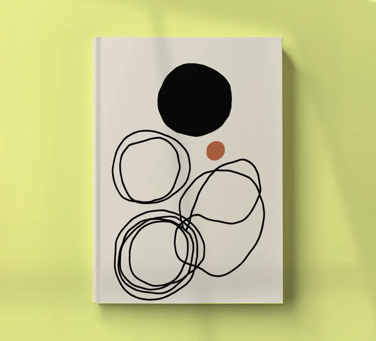 Echo Lines No 04 notebook by treechild