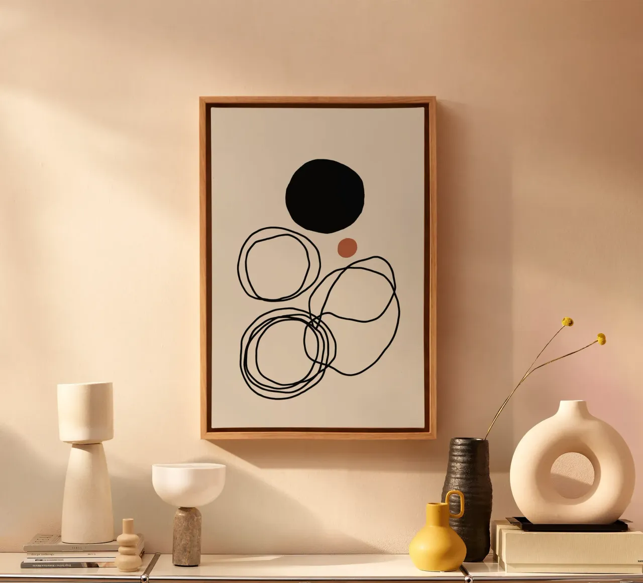 Echo Lines No 04 canvas van treechild