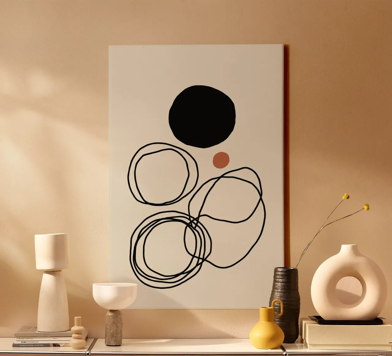 Echo Lines No 04 canvas van treechild