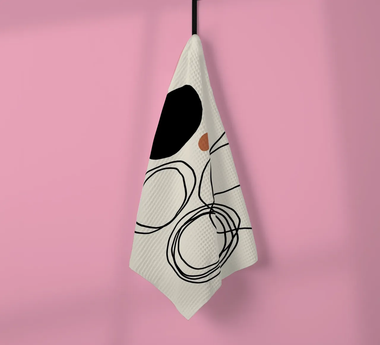 Echo Lines No 04 canovaccio da cucina da treechild