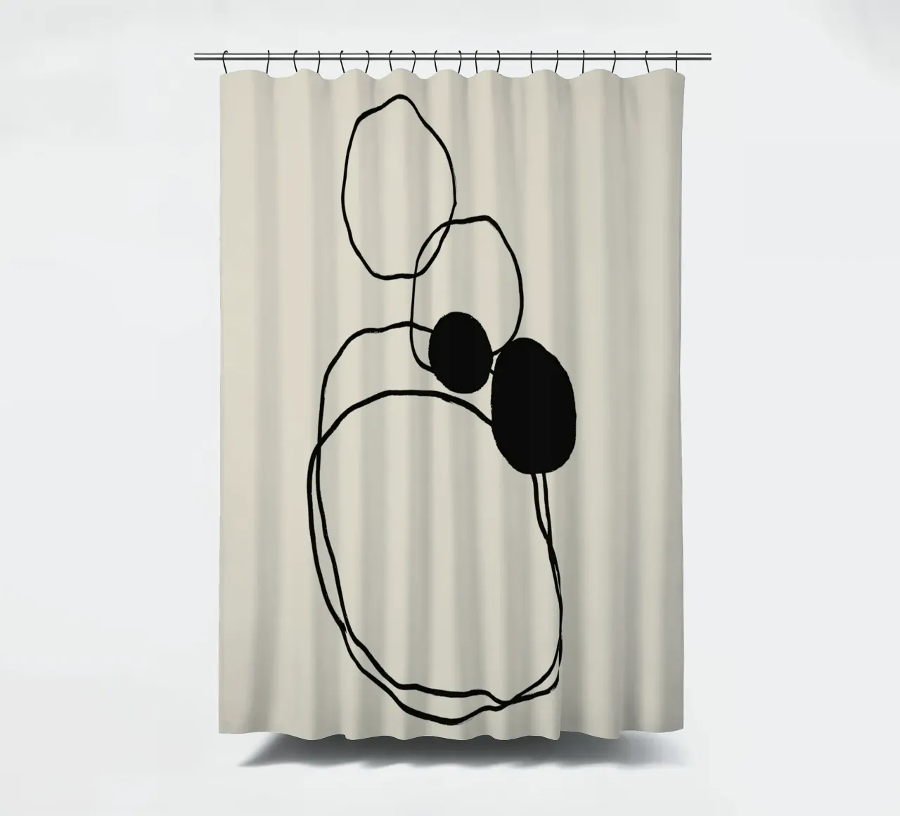 Echo Lines No 05 tenda da doccia da treechild