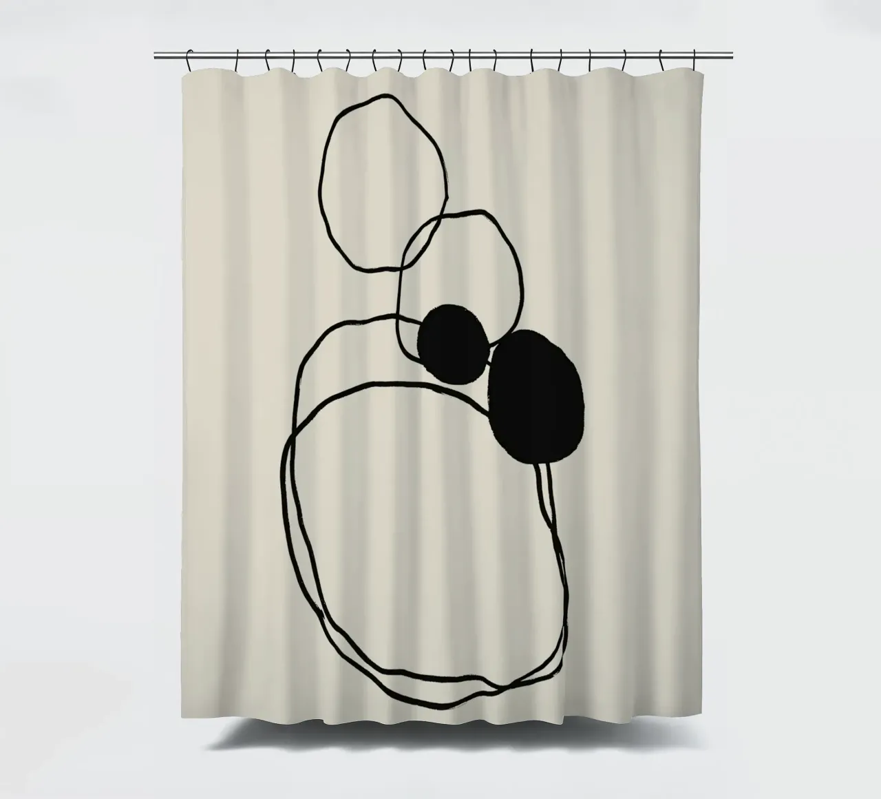 Echo Lines No 05 tenda da doccia da treechild