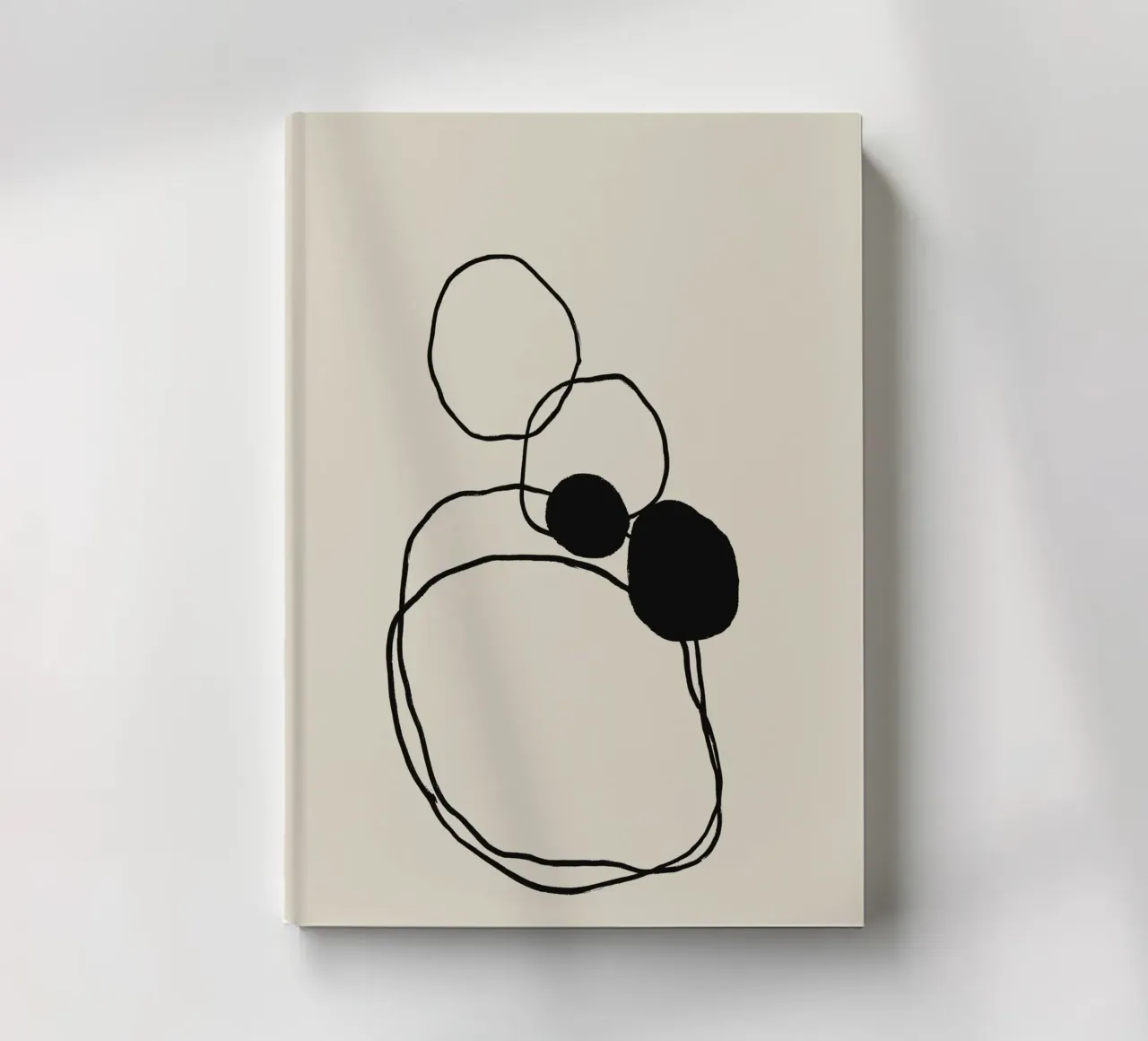 Echo Lines No 05 notebook by treechild