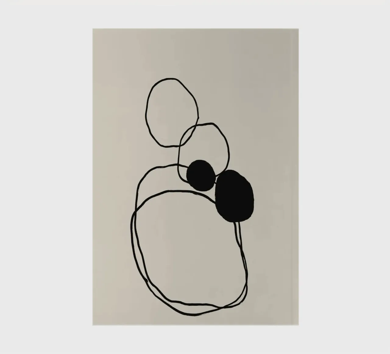 Echo Lines No 05 notebook by treechild