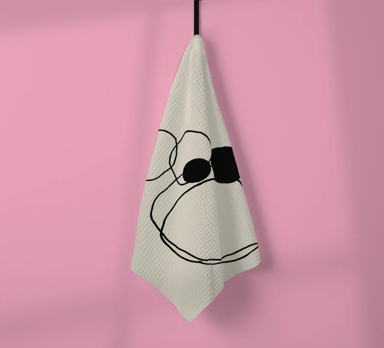 Echo Lines No 05 canovaccio da cucina da treechild