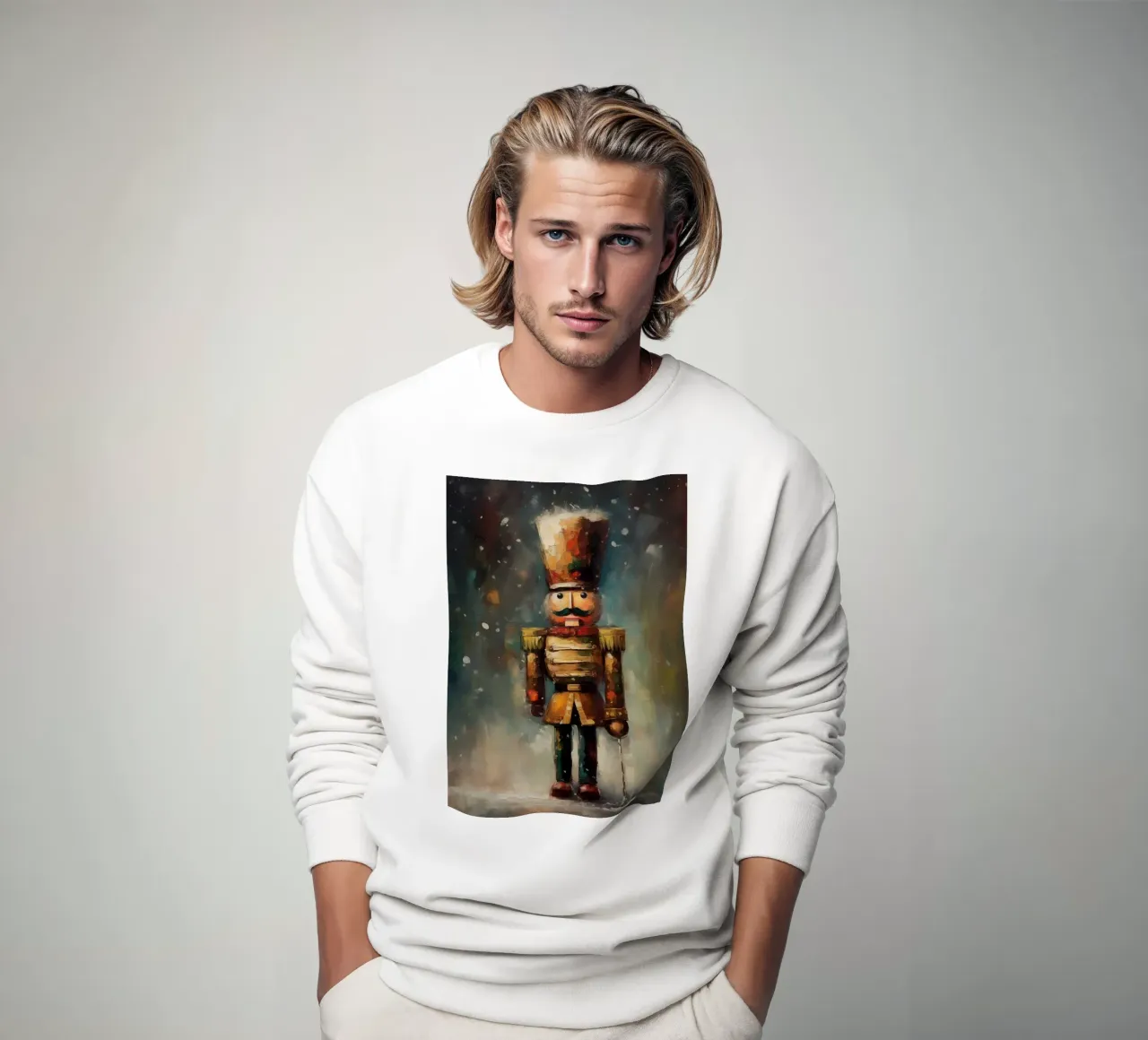 Casse-Noisette soldat - Classic Nutcracker Art Print sweat de Cozy Vibes