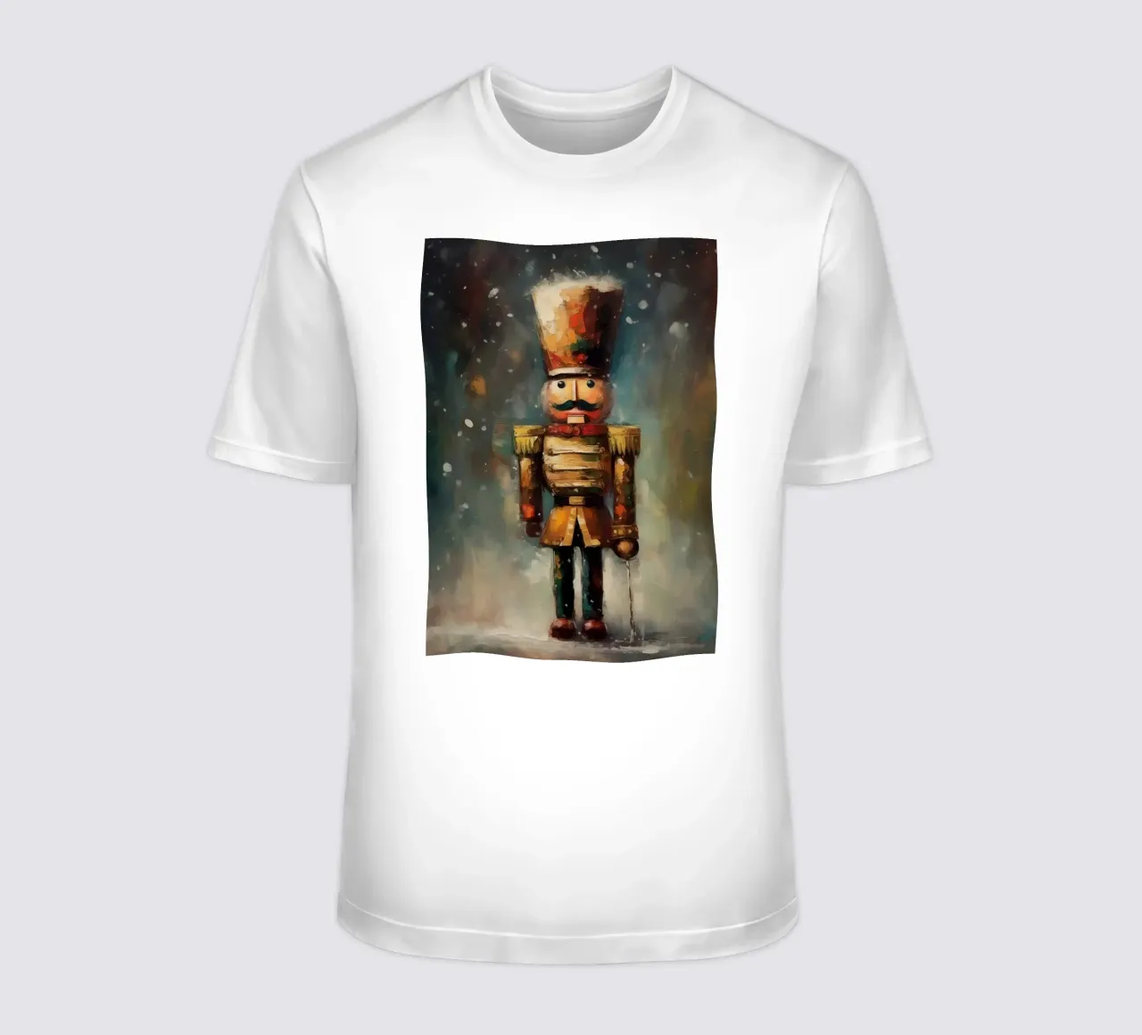Nussknacker Soldat – Classic Nutcracker Art Print T-Shirt von Cozy Vibes