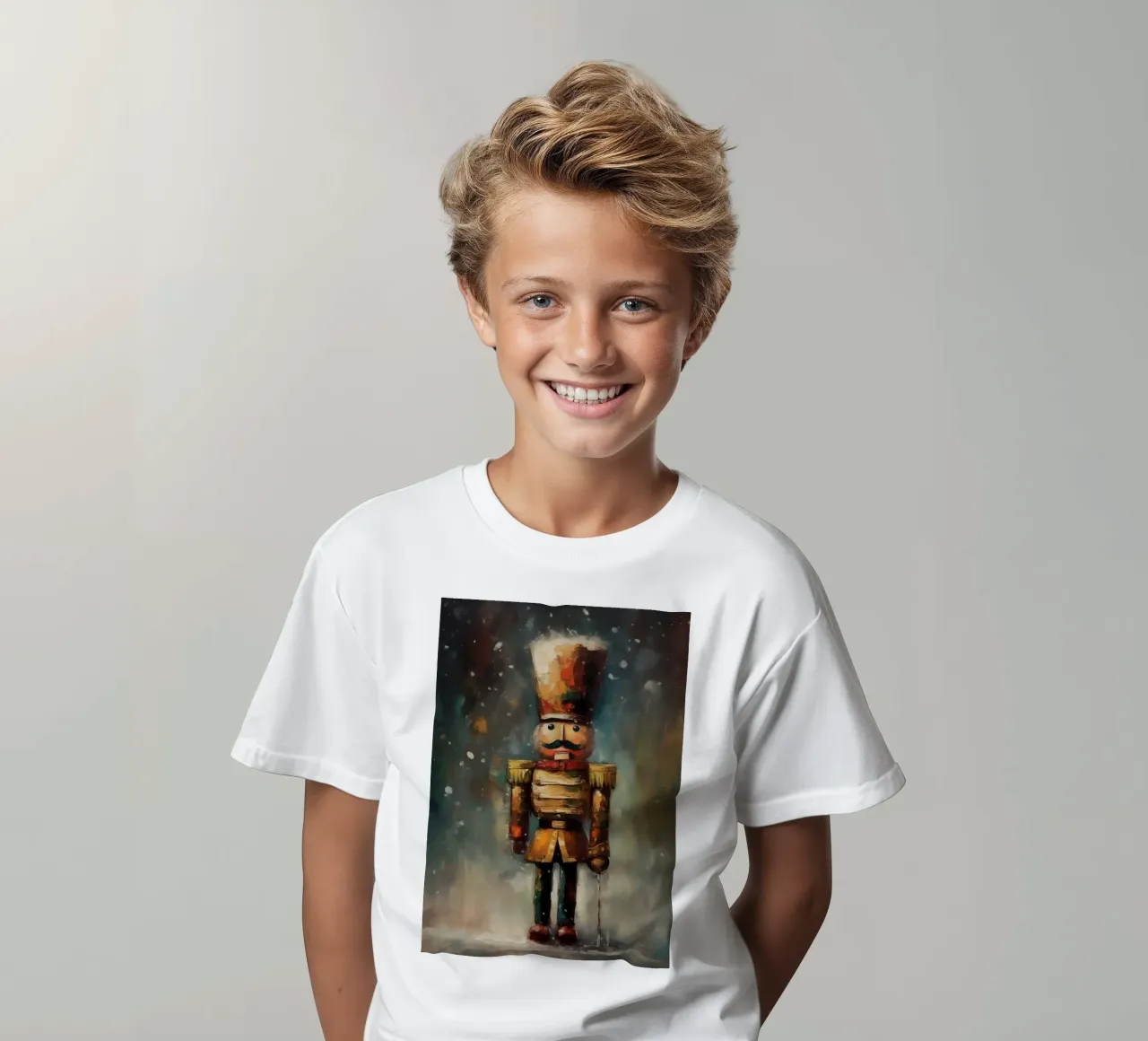Nussknacker Soldat – Classic Nutcracker Art Print Kinder T-Shirt von Cozy Vibes
