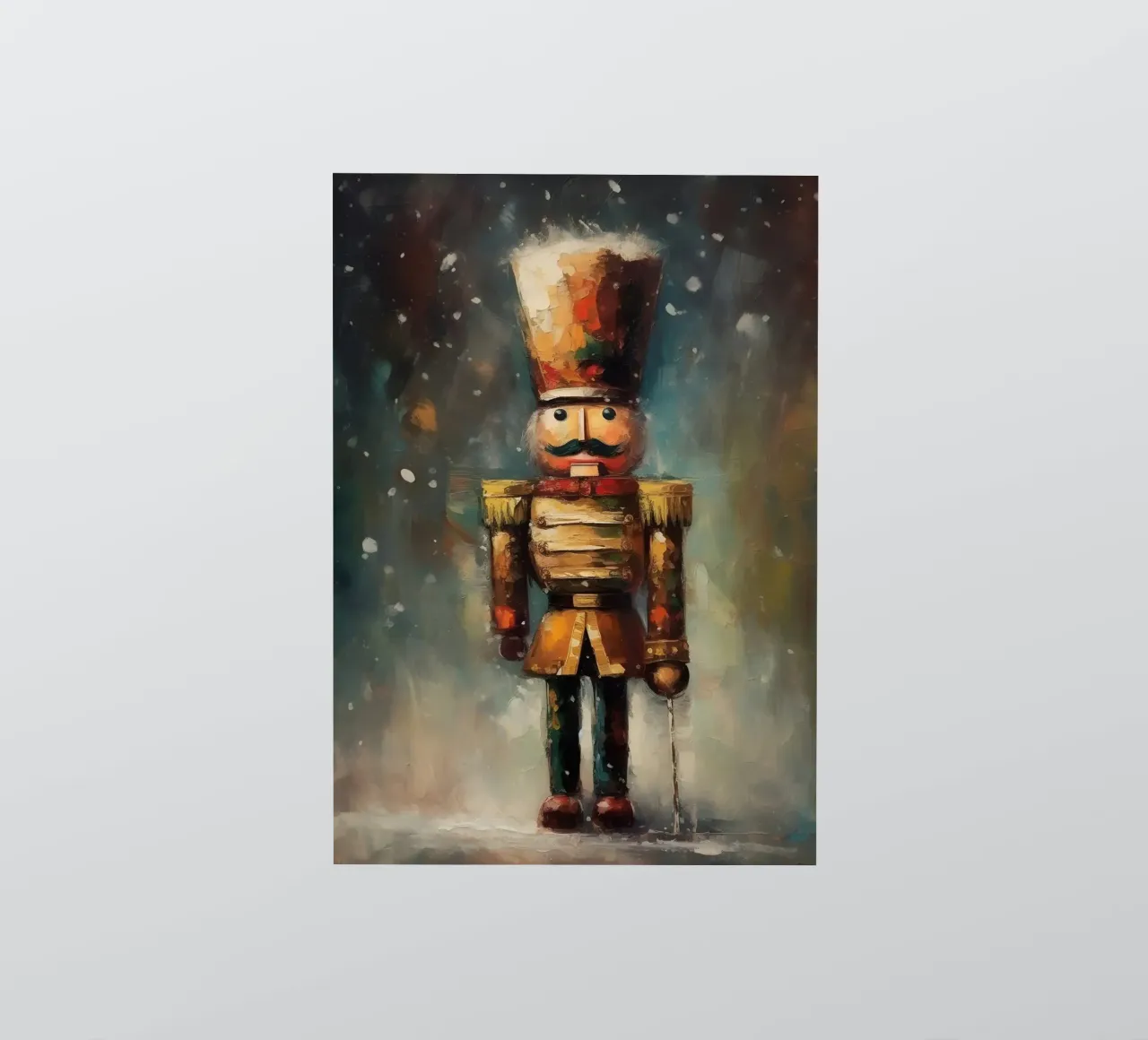 Nussknacker Soldat – Classic Nutcracker Art Print Sticker von Cozy Vibes