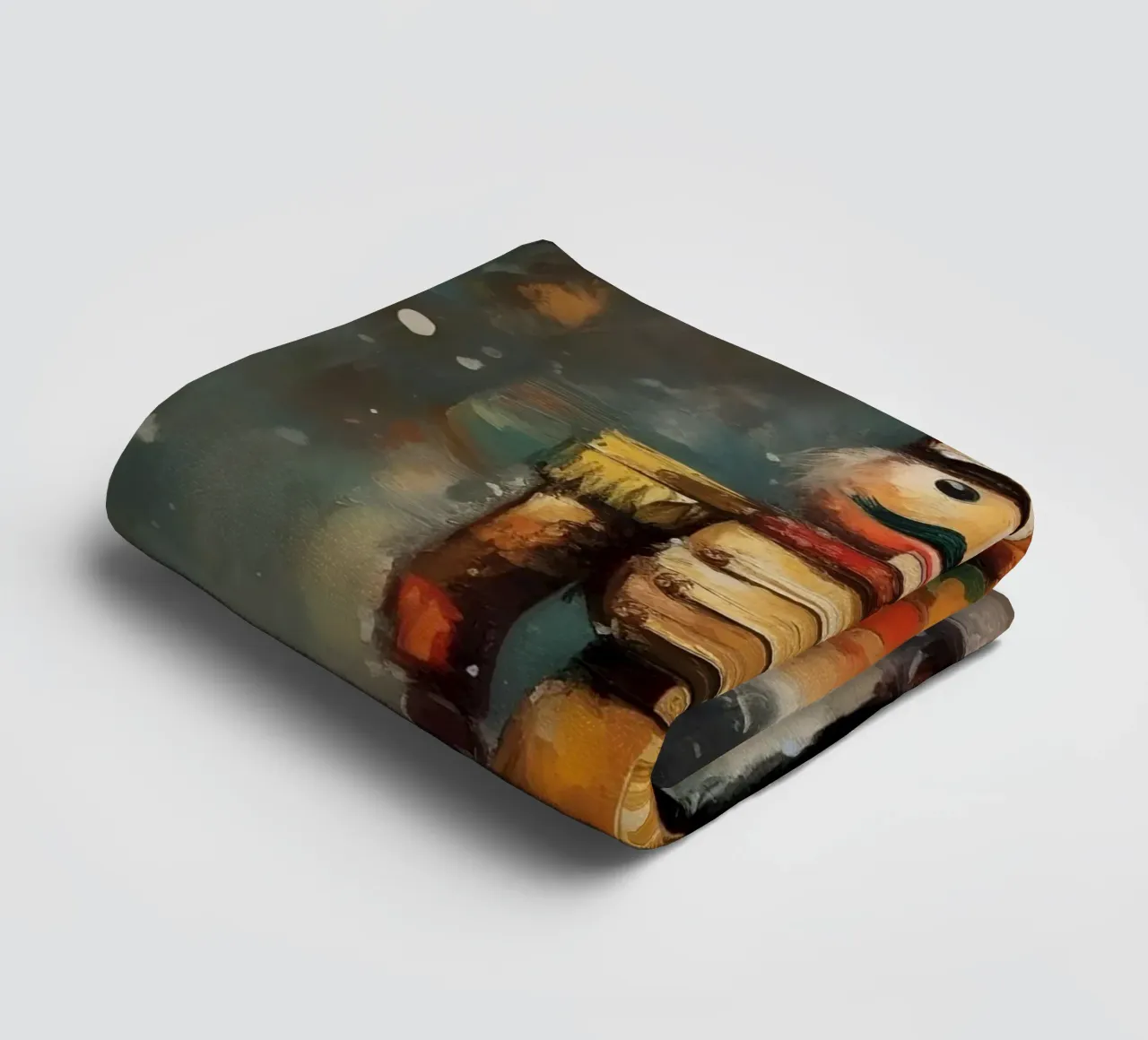 Nussknacker Soldat – Classic Nutcracker Art Print Handtuch von Cozy Vibes
