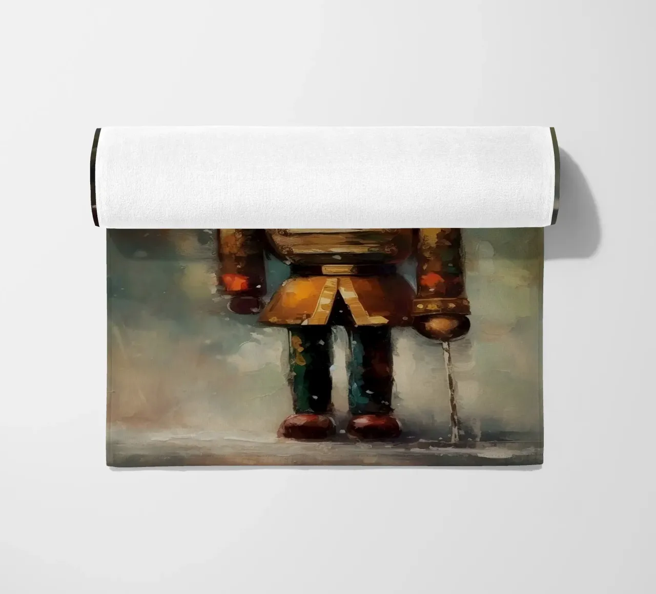 Nussknacker Soldat – Classic Nutcracker Art Print Strandtuch von Cozy Vibes