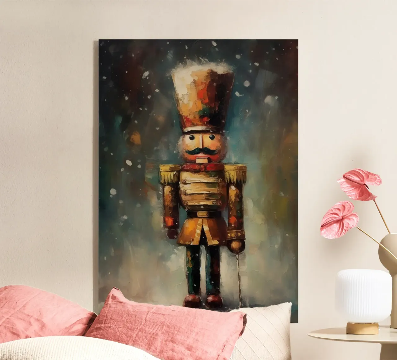 Nussknacker Soldat – Classic Nutcracker Art Print Acryl-Glas von Cozy Vibes