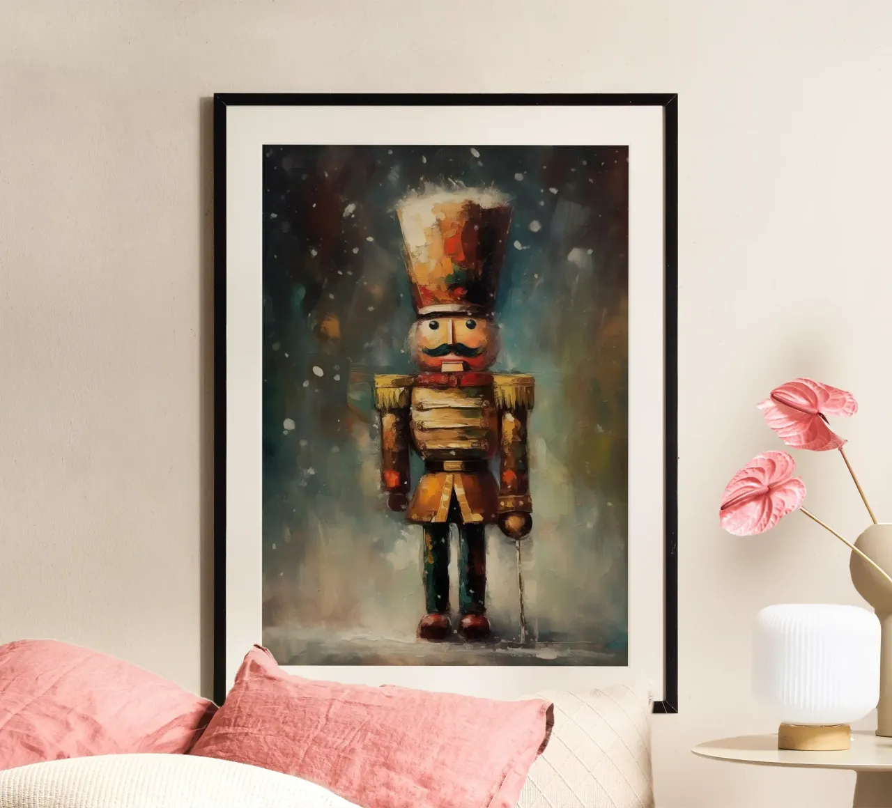 Casse-Noisette soldat - Classic Nutcracker Art Print hahnemühle de Cozy Vibes