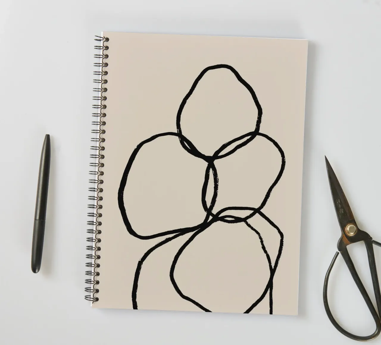 Echo Lines No 06 spiral notebook by treechild