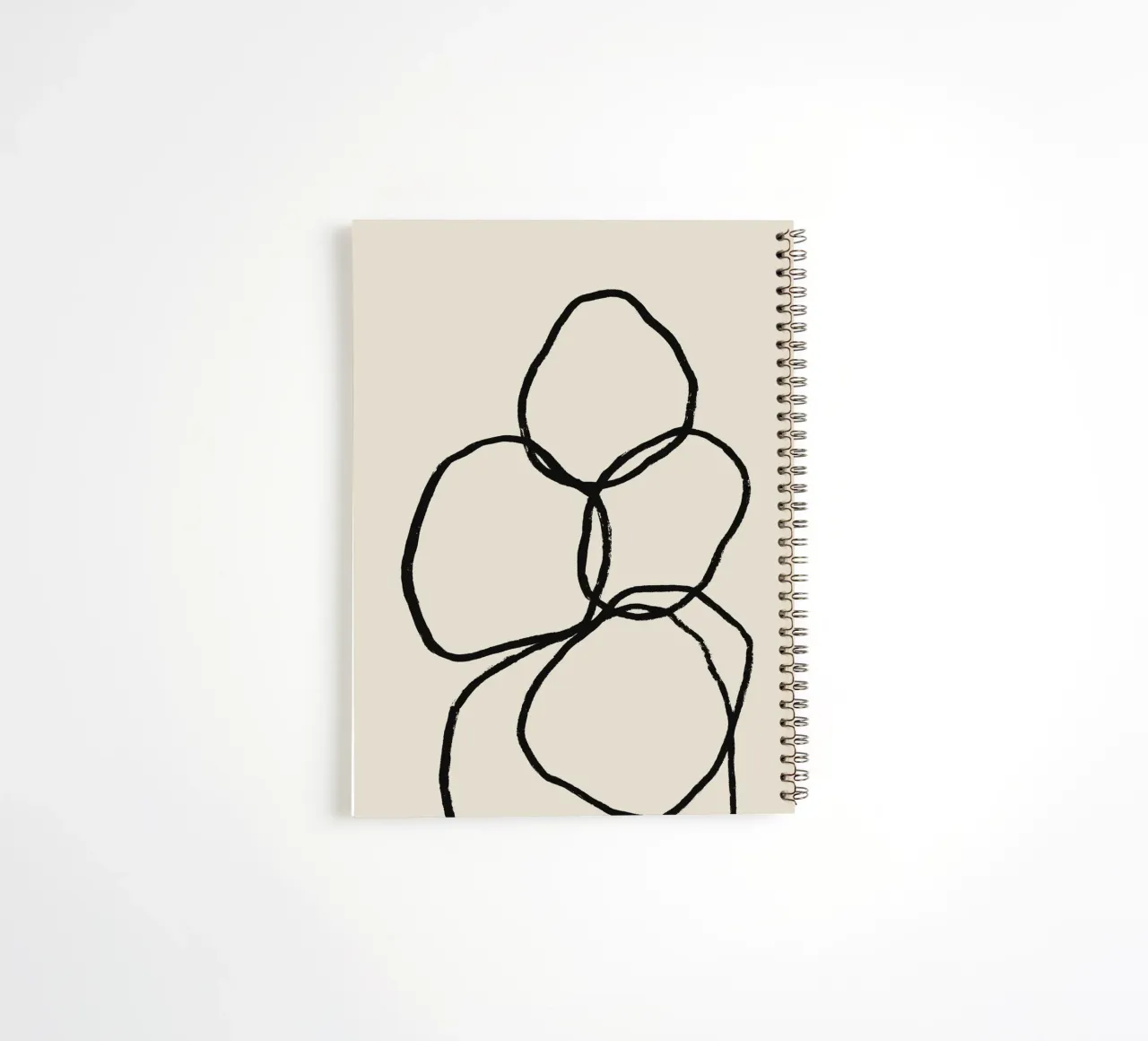 Echo Lines No 06 spiral notebook by treechild