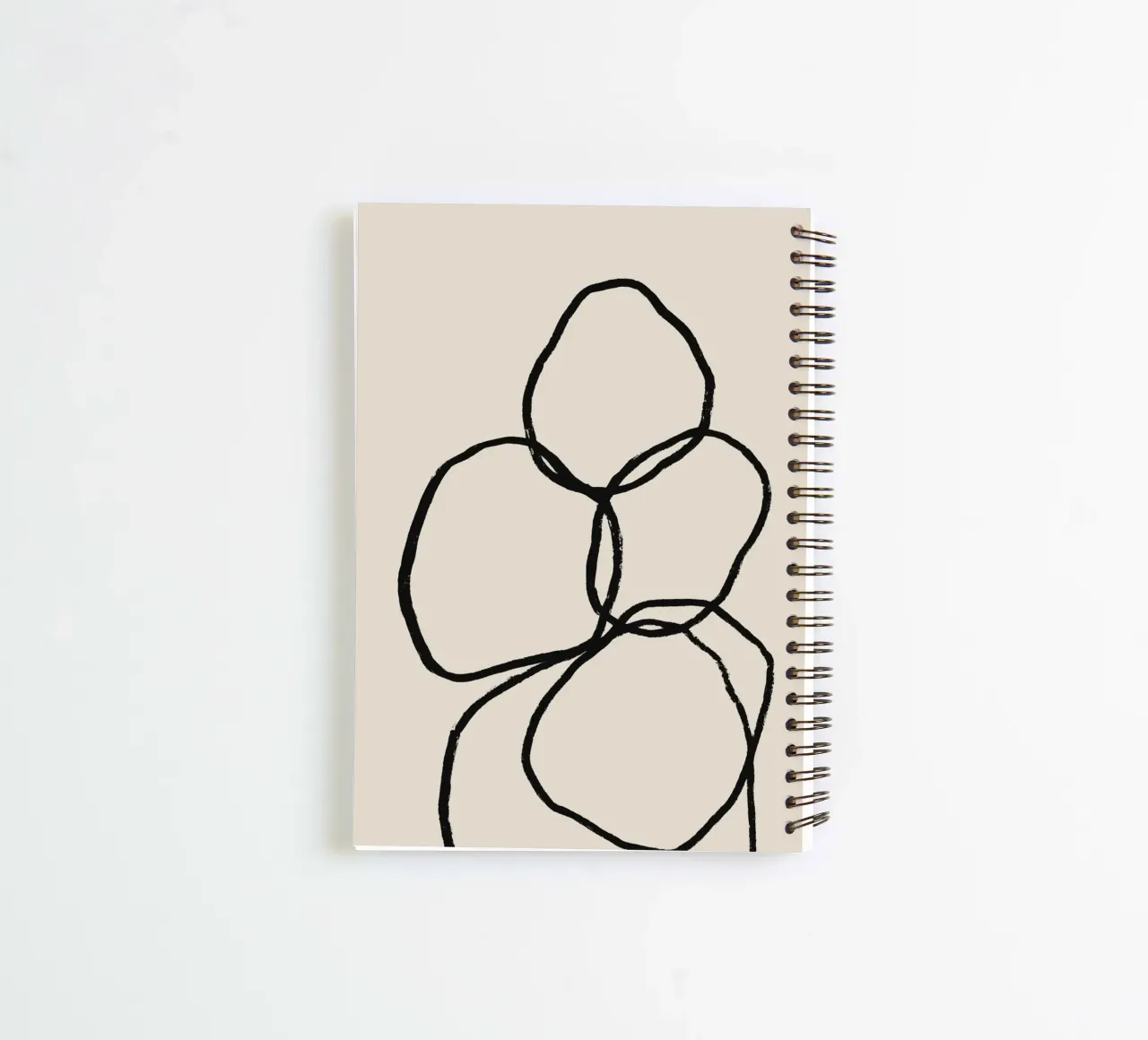 Echo Lines No 06 spiral notebook by treechild
