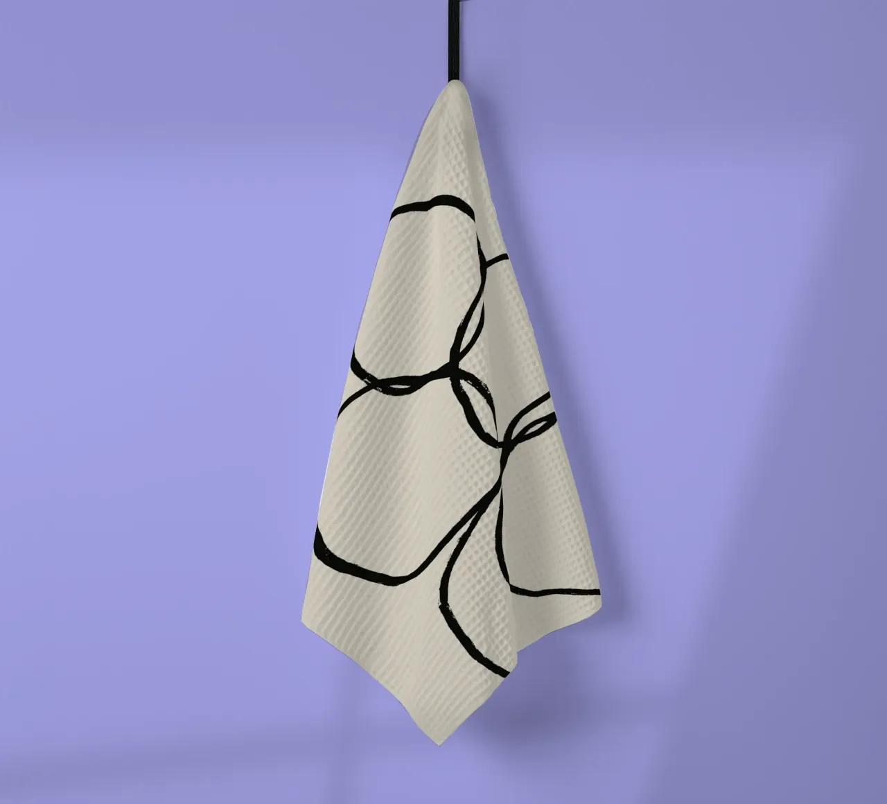 Echo Lines No 06 canovaccio da cucina da treechild