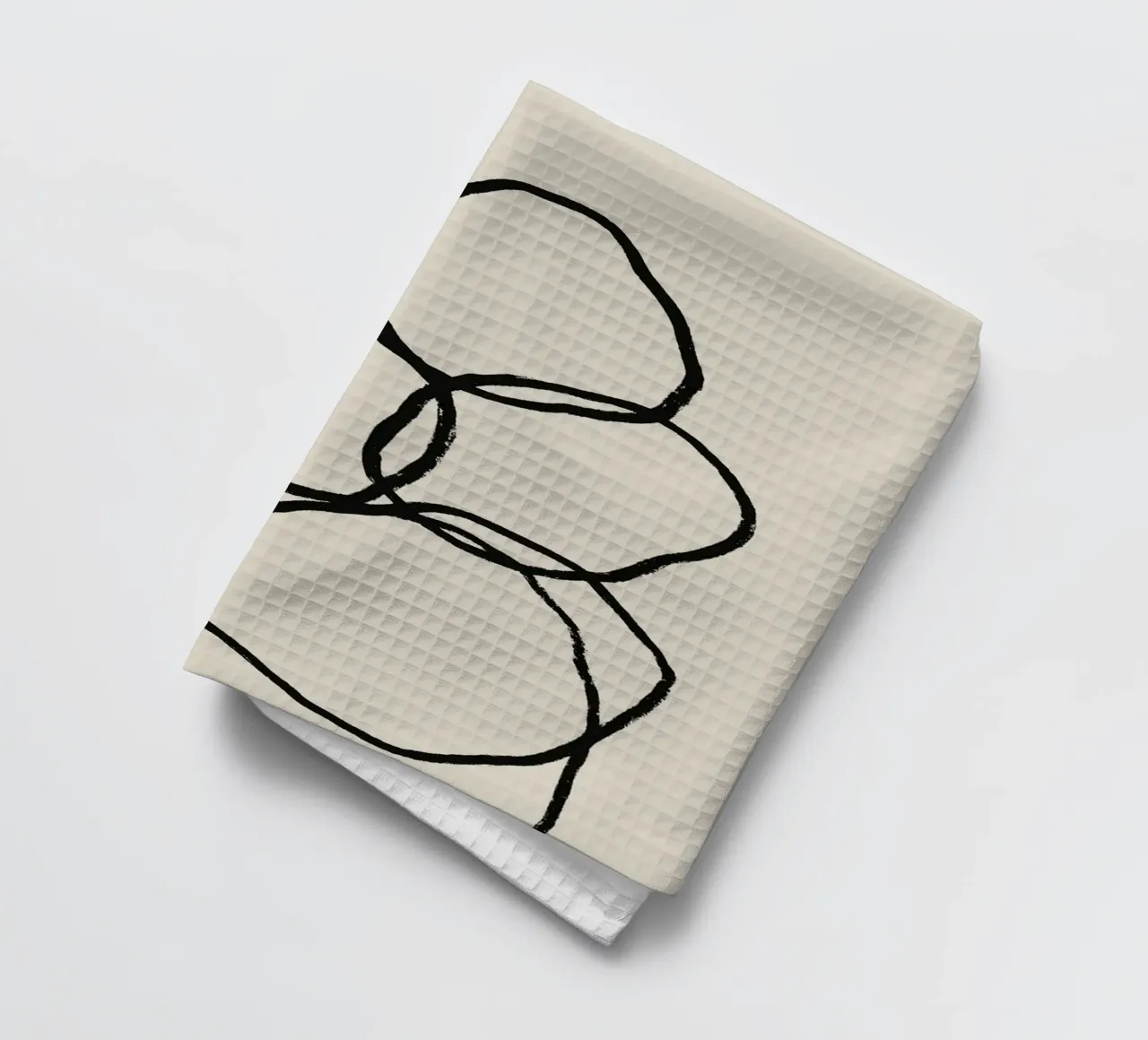 Echo Lines No 06 Geschirrtuch von treechild