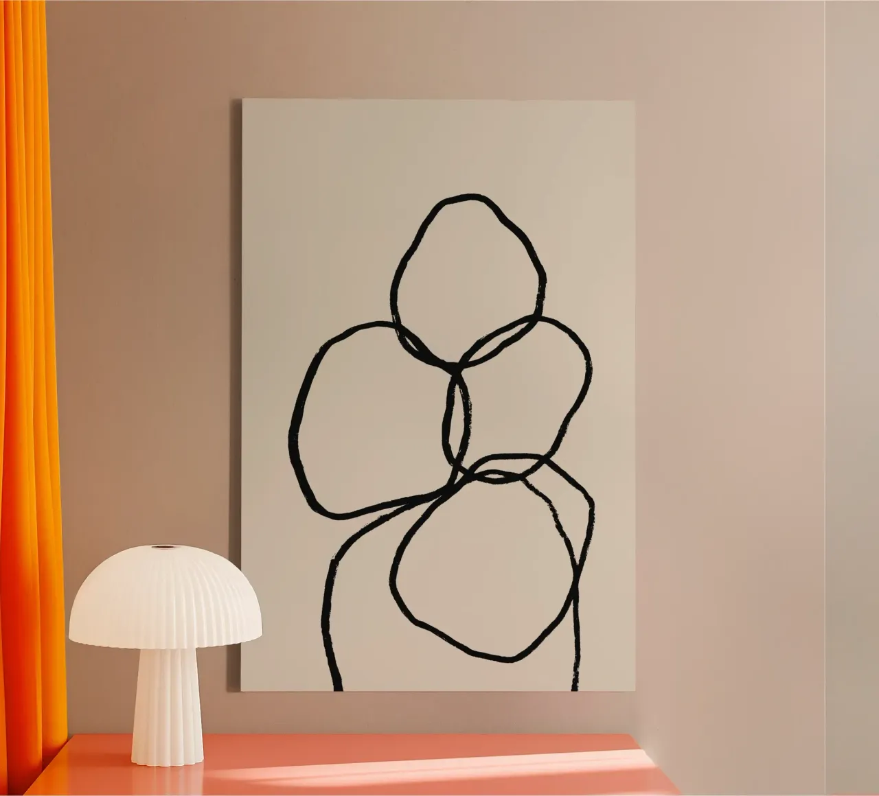 Echo Lines No 06 canvas by treechild