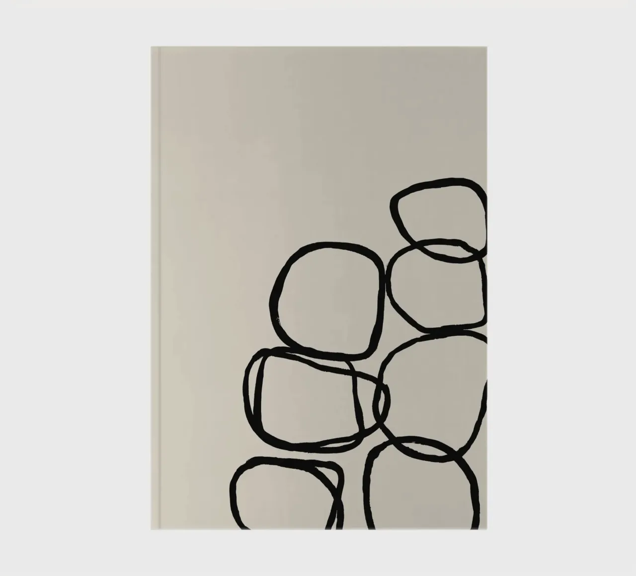 Echo Lines No 07 notebook by treechild