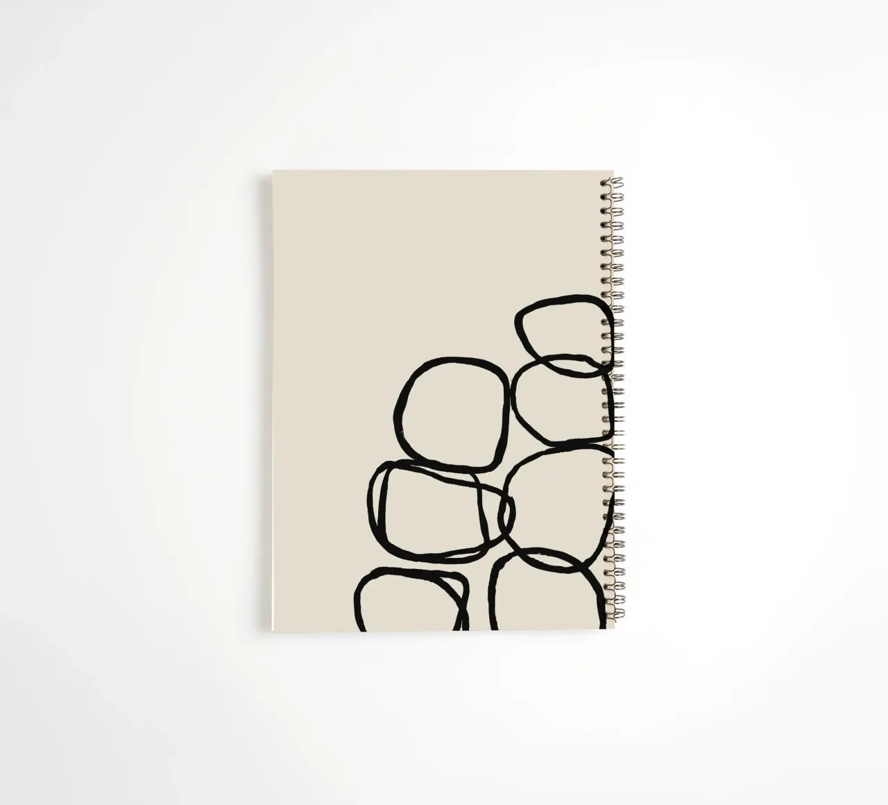 Echo Lines No 07 spiral notebook by treechild
