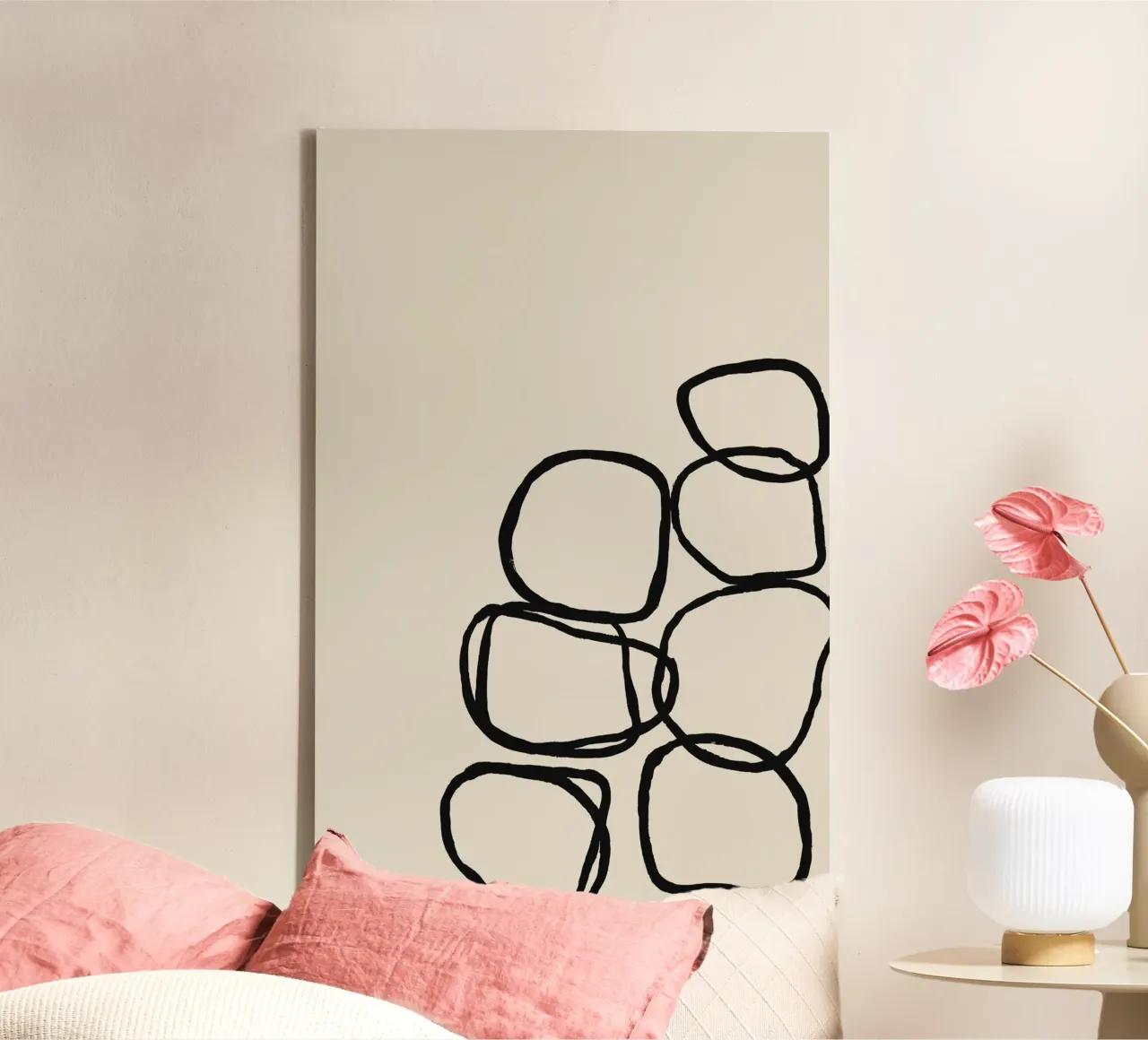 Echo Lines No 07 canvas by treechild