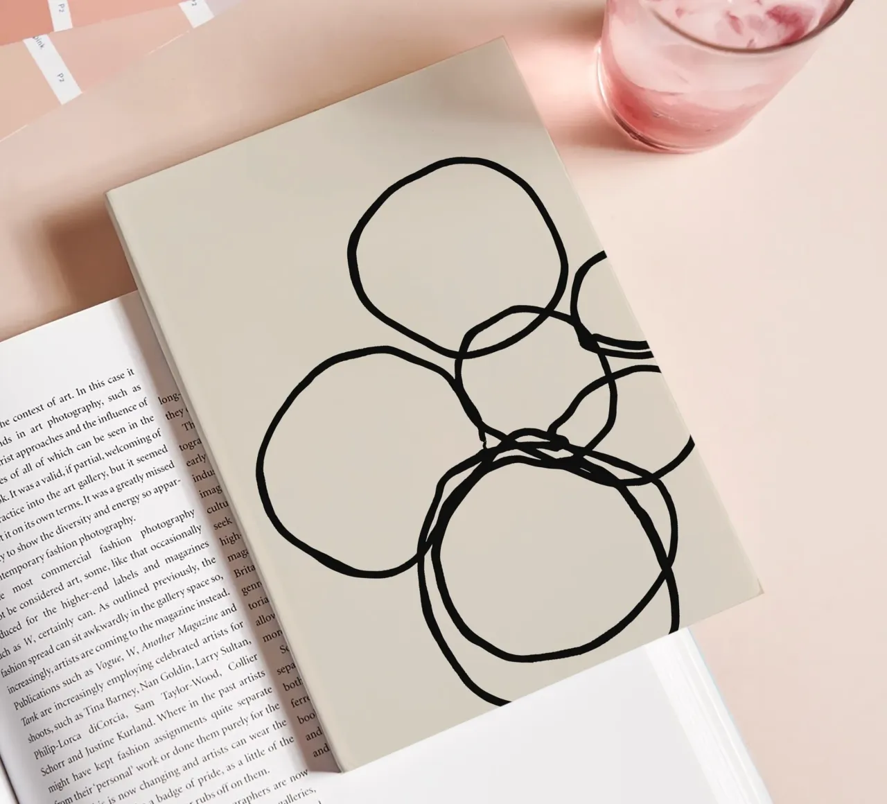 Echo Lines No 09 notebook by treechild