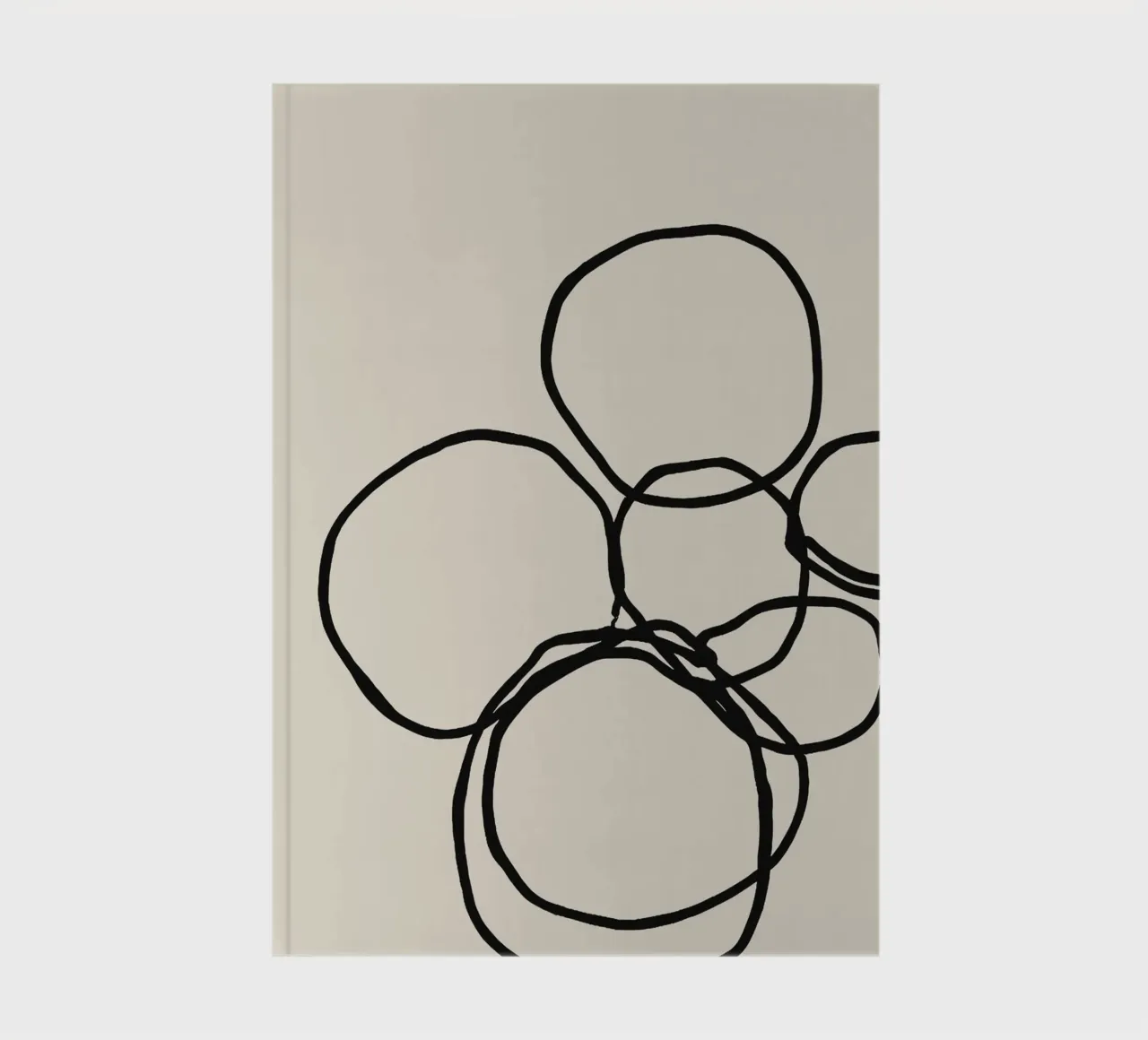 Echo Lines No 09 notebook by treechild