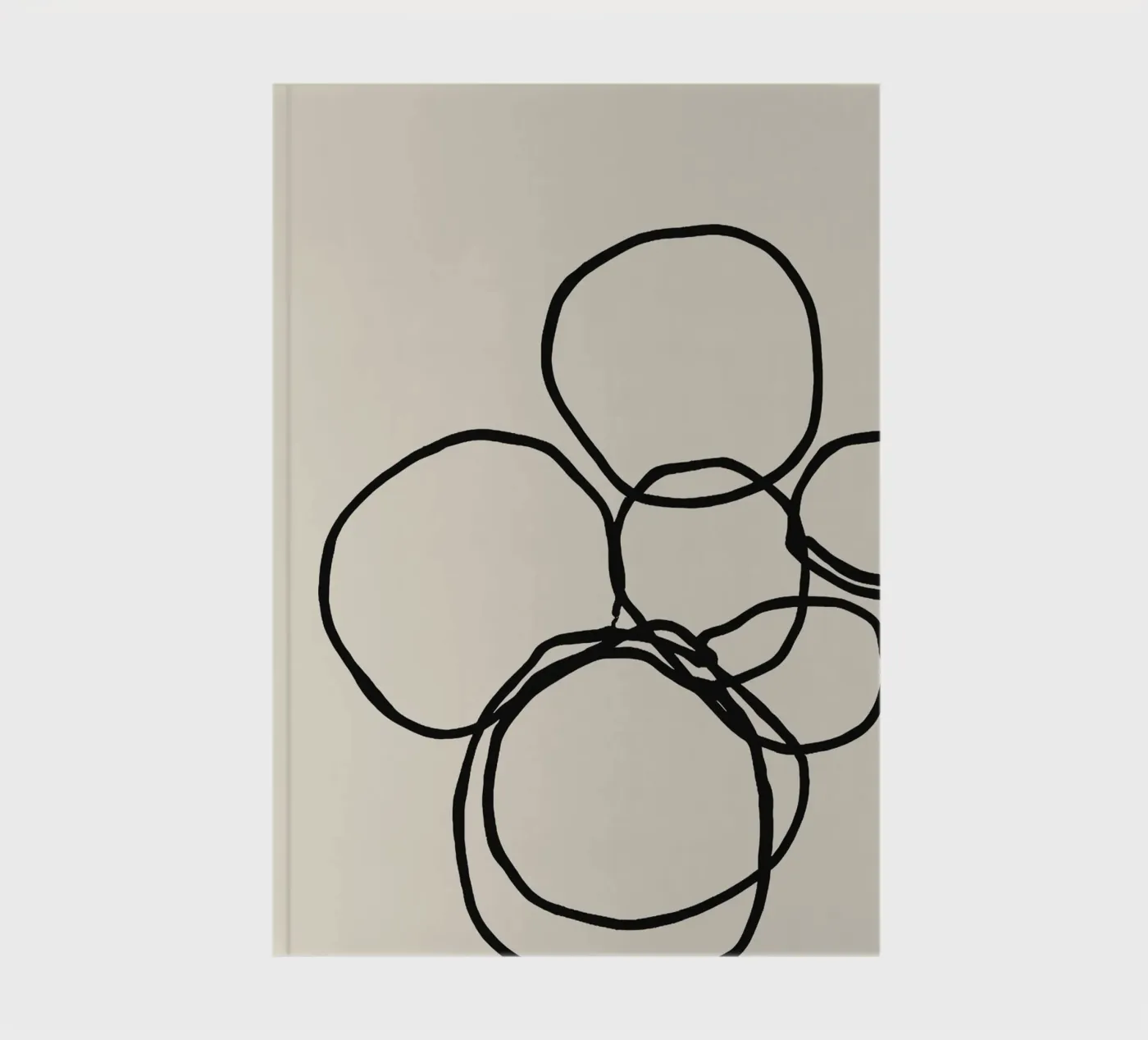 Echo Lines No 09 Notizbuch von treechild