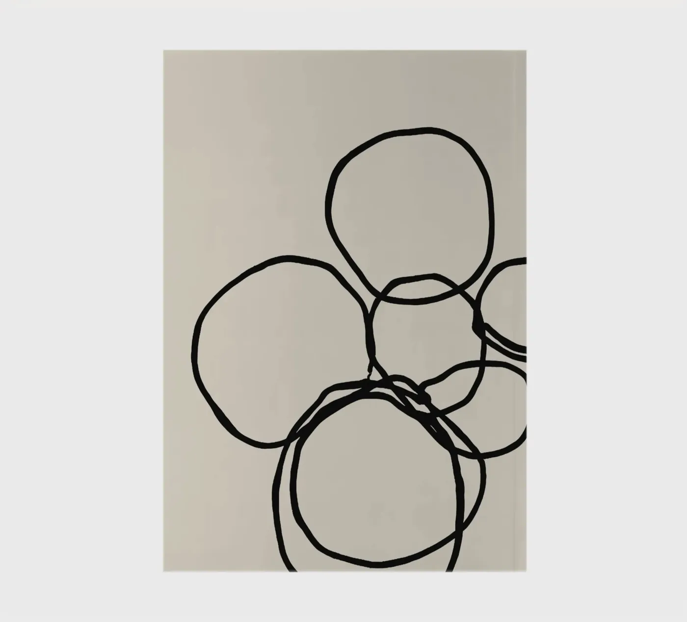 Echo Lines No 09 Notizbuch von treechild