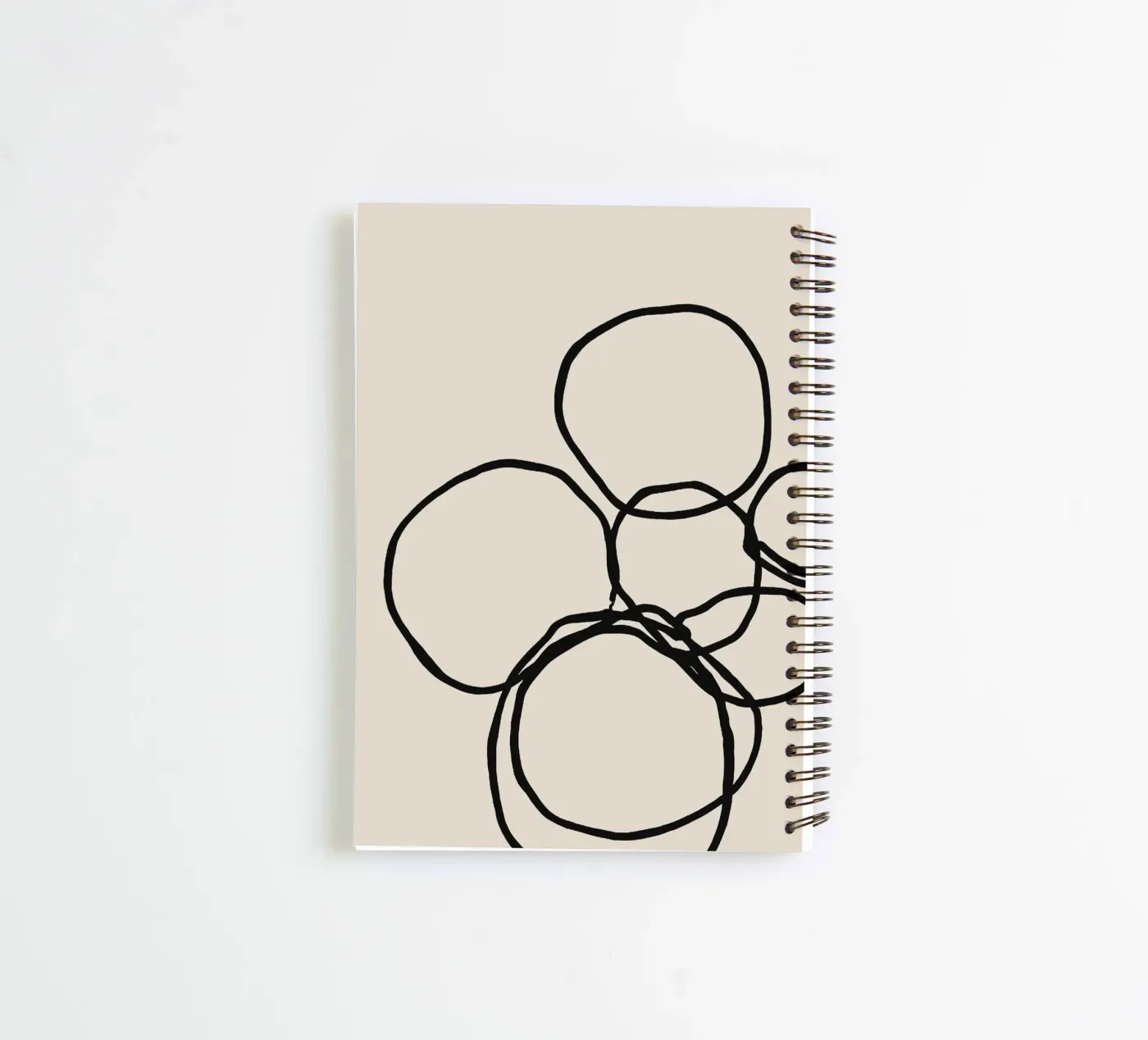 Echo Lines No 09 carnet à spirale de treechild