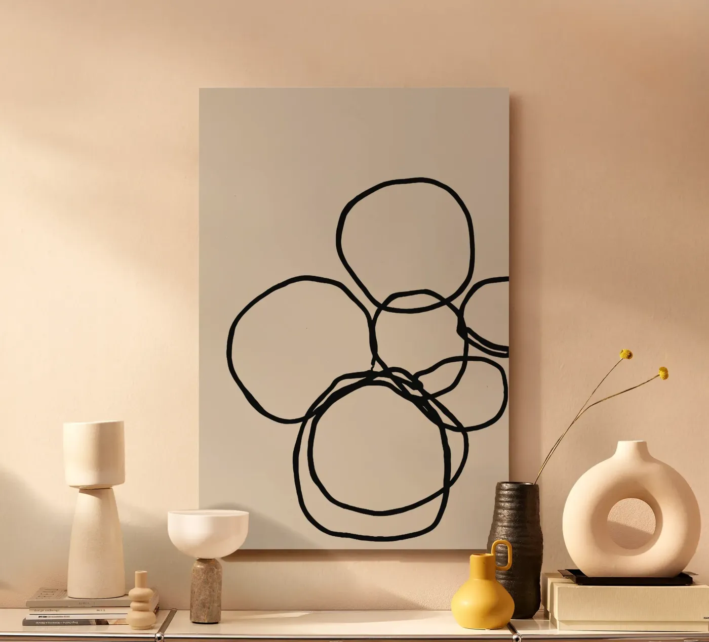 Echo Lines No 09 forex-plaat van treechild