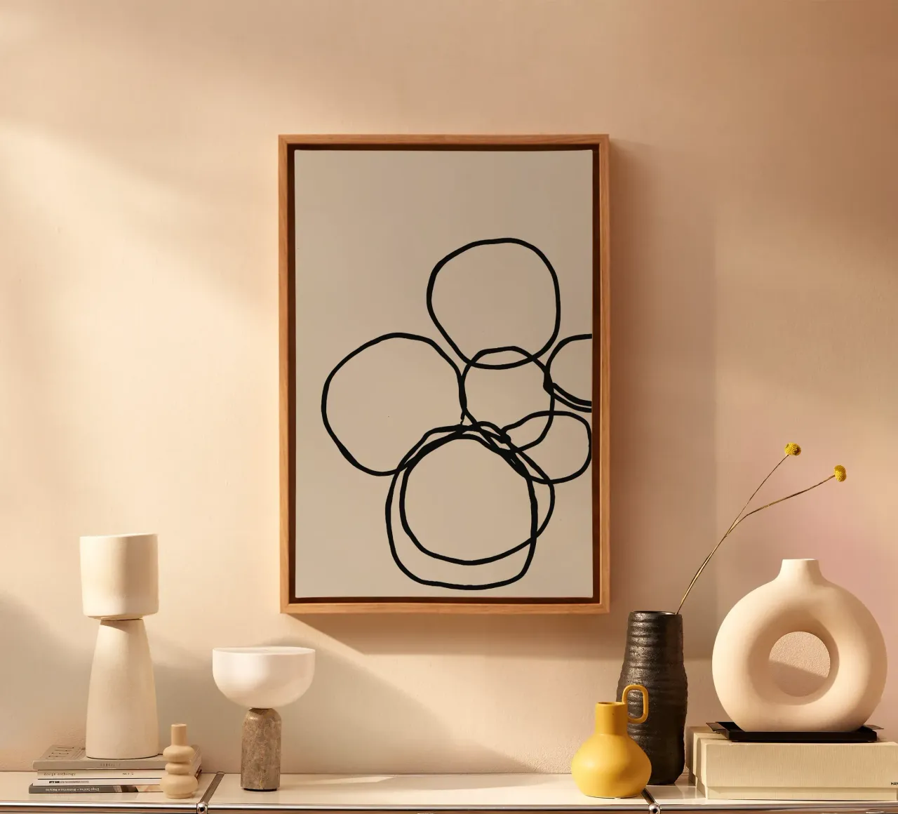 Echo Lines No 09 canvas van treechild