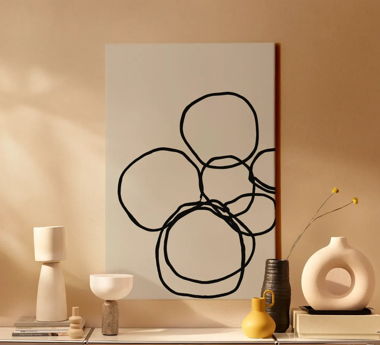 Echo Lines No 09 canvas van treechild