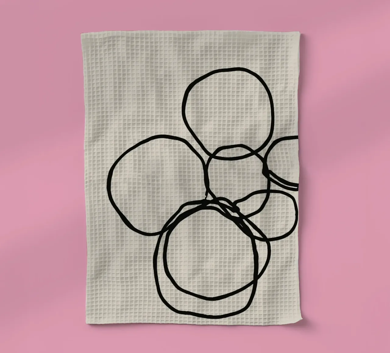 Echo Lines No 09 canovaccio da cucina da treechild