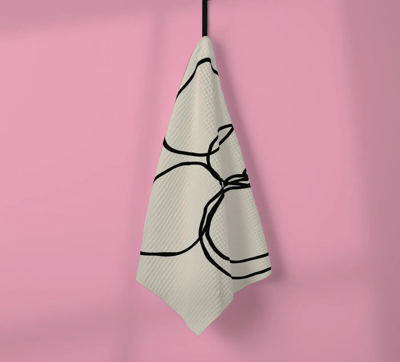 Echo Lines No 09 Geschirrtuch von treechild